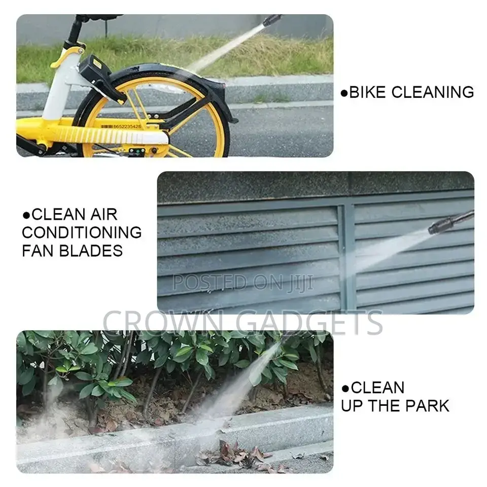 24v Power Washer – Handheld Jet for Car Garden Use