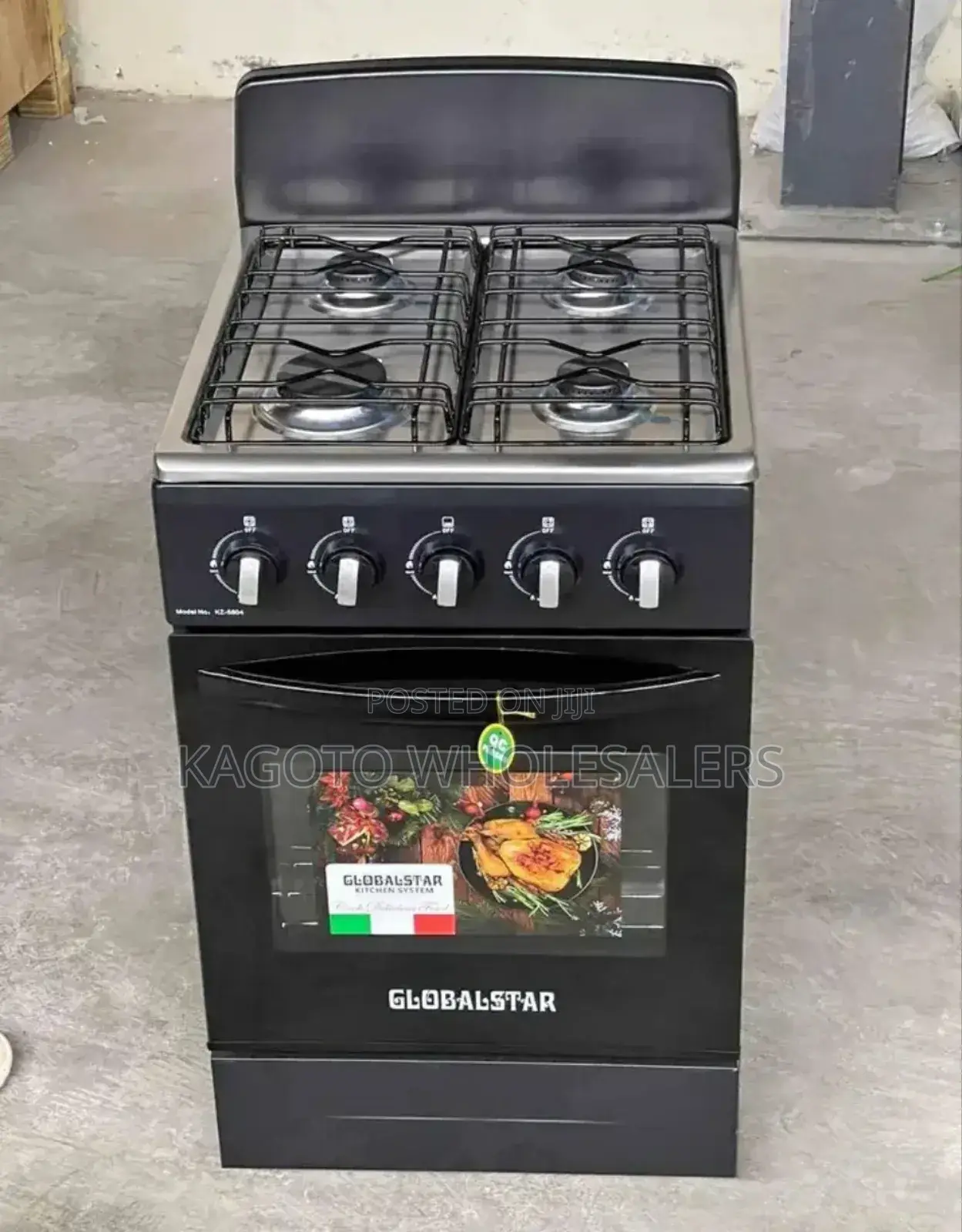 Auto-Ignition 4 Full Gas Cooker - Globalstar