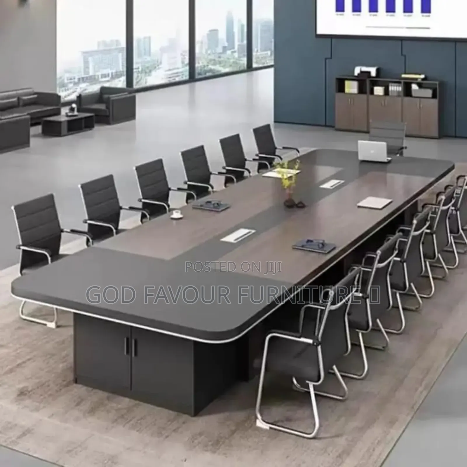 Generic Black Office Chair/Waiting Chair With Armrests Yg8b