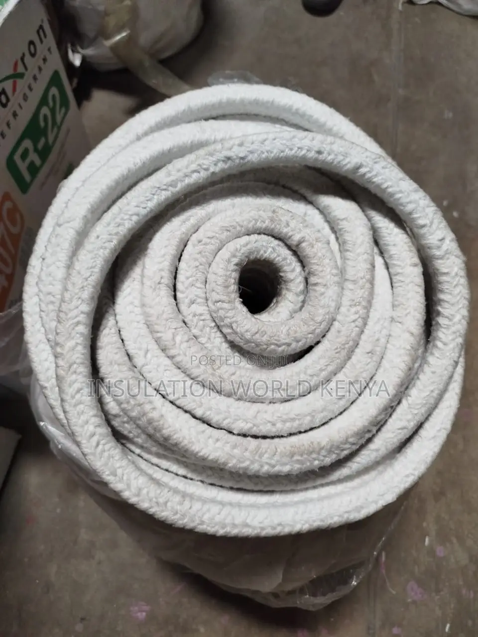 Ceramic Fiber Square Rope–16mmx16mm Diameter–Non-Asbestos