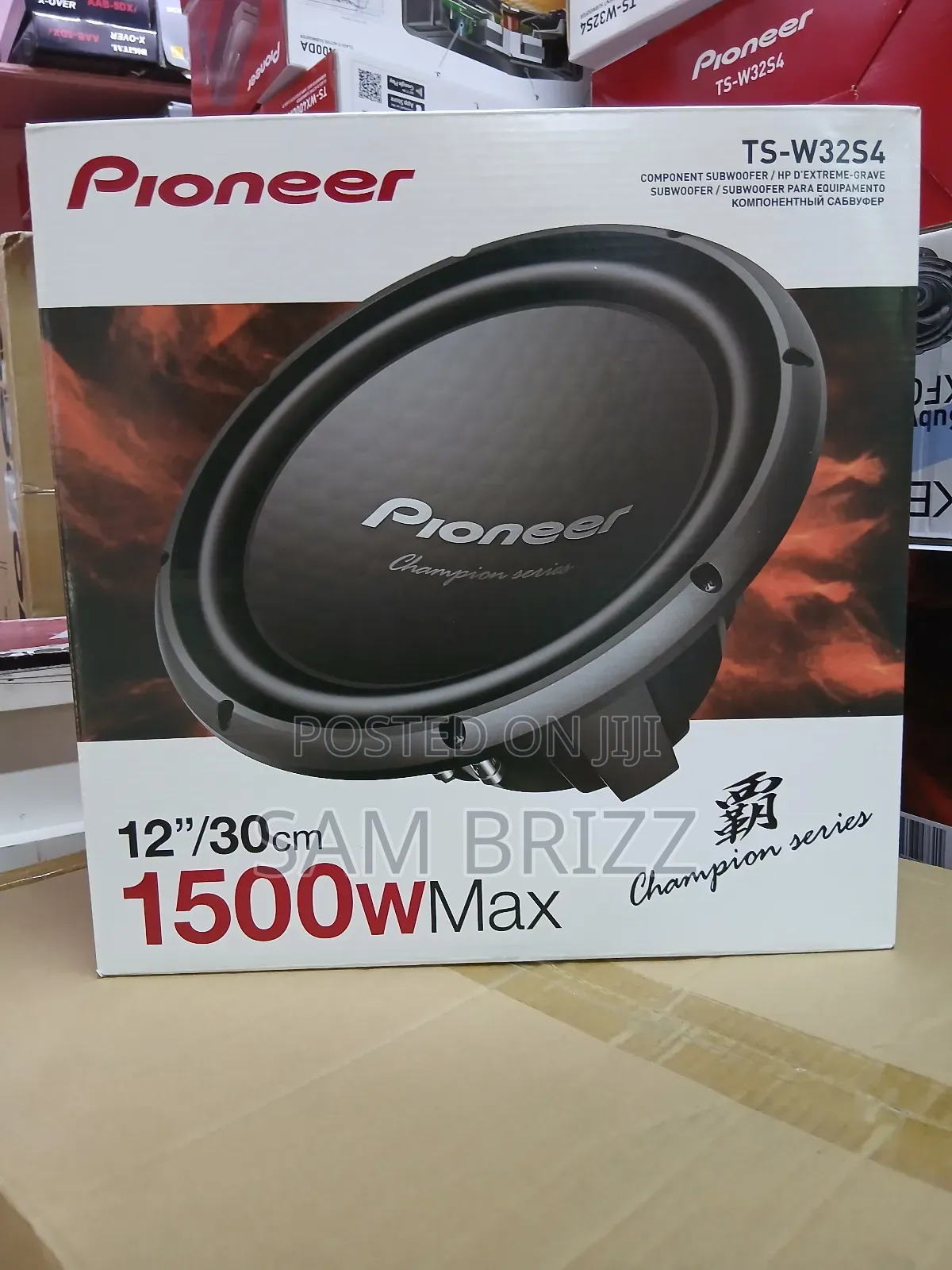 Pioneer Tsw32s4 1500w Woofer