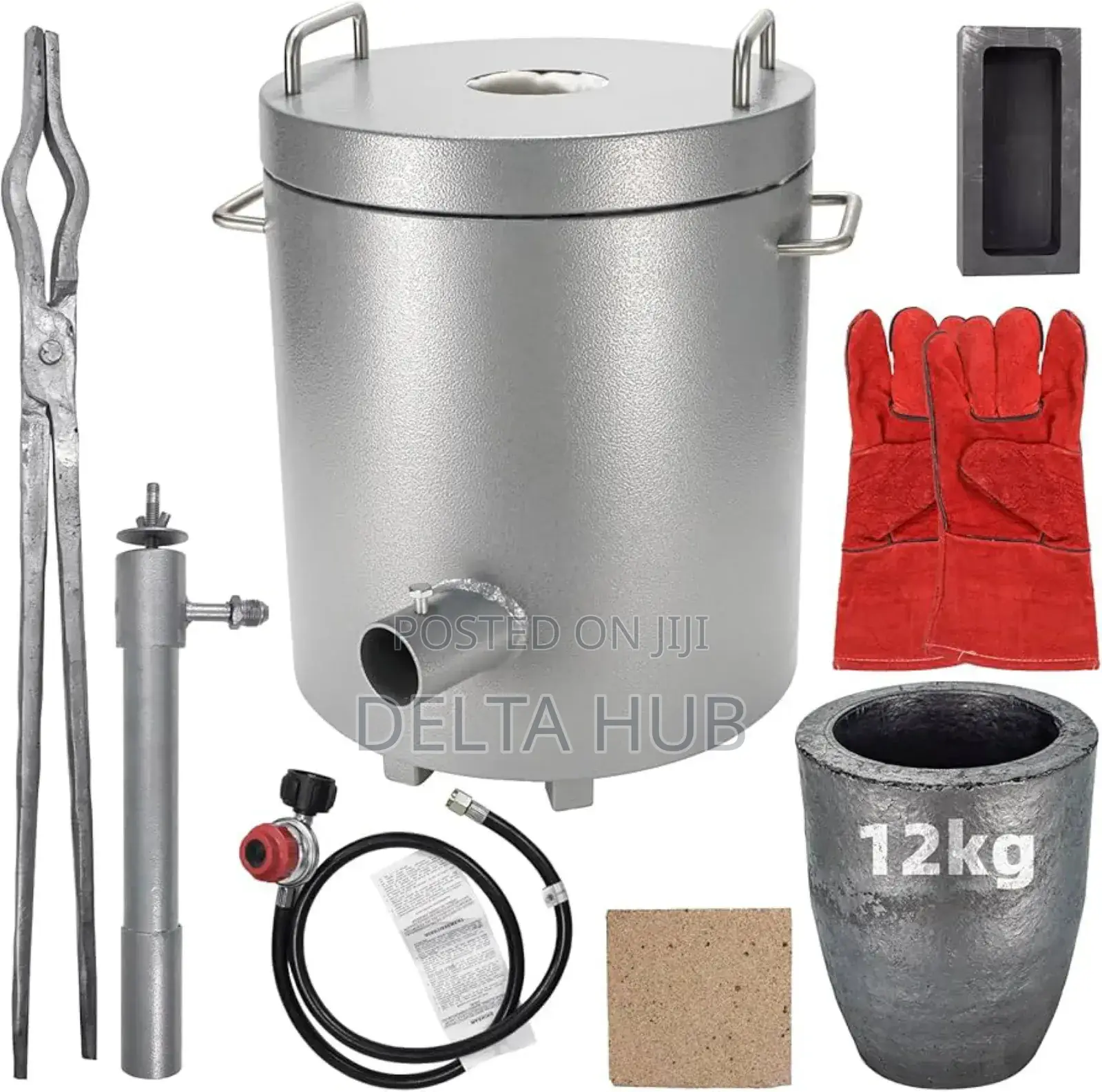 Precision Control 12kg Furnace With Flame Adjust Regulator