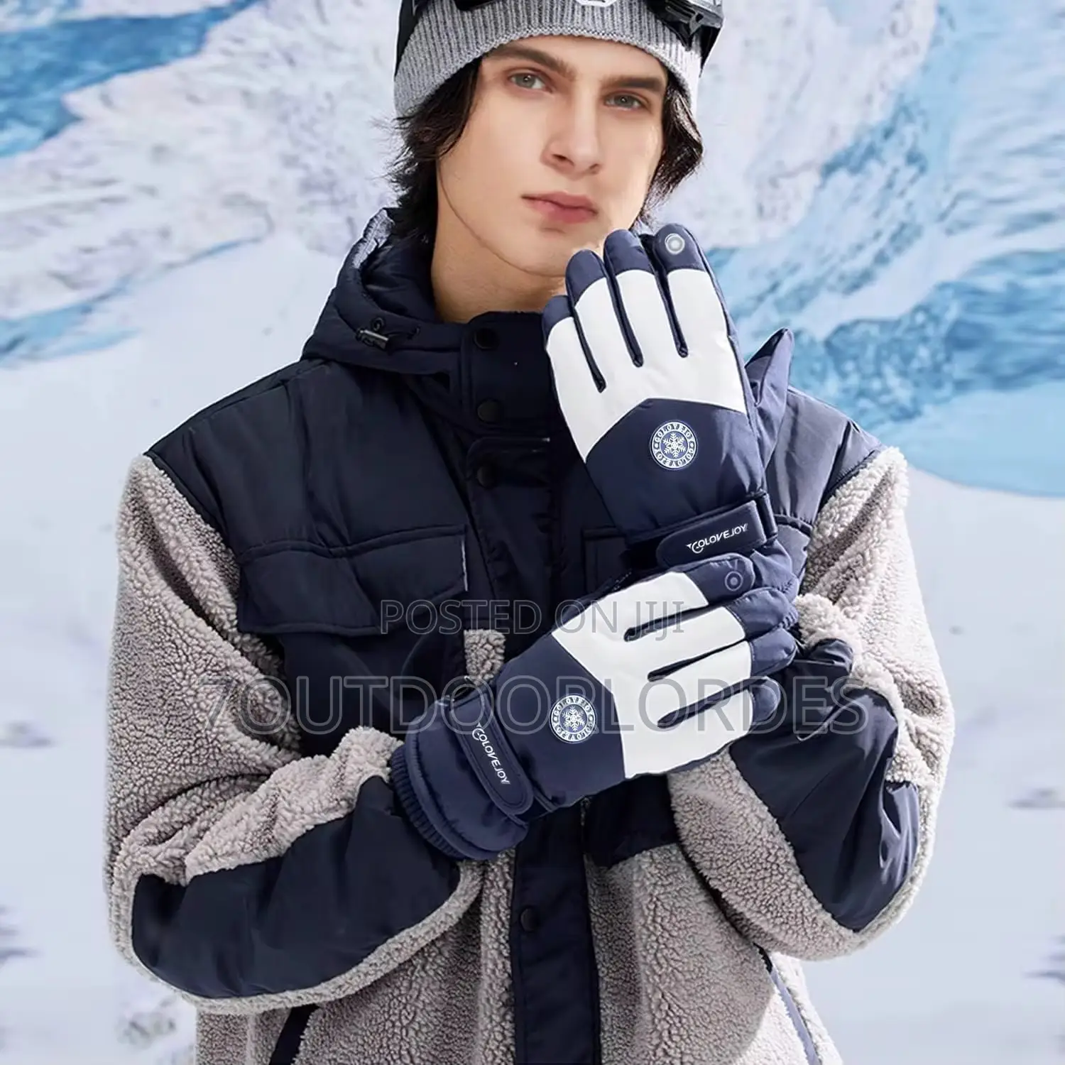 Outdoor Cycling Sking Waterproof Winter Gloves