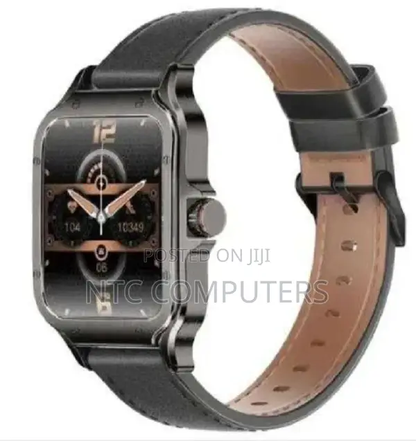 Promate 1.78" Curved Amoled Fitness Tracker Smartwatch W/