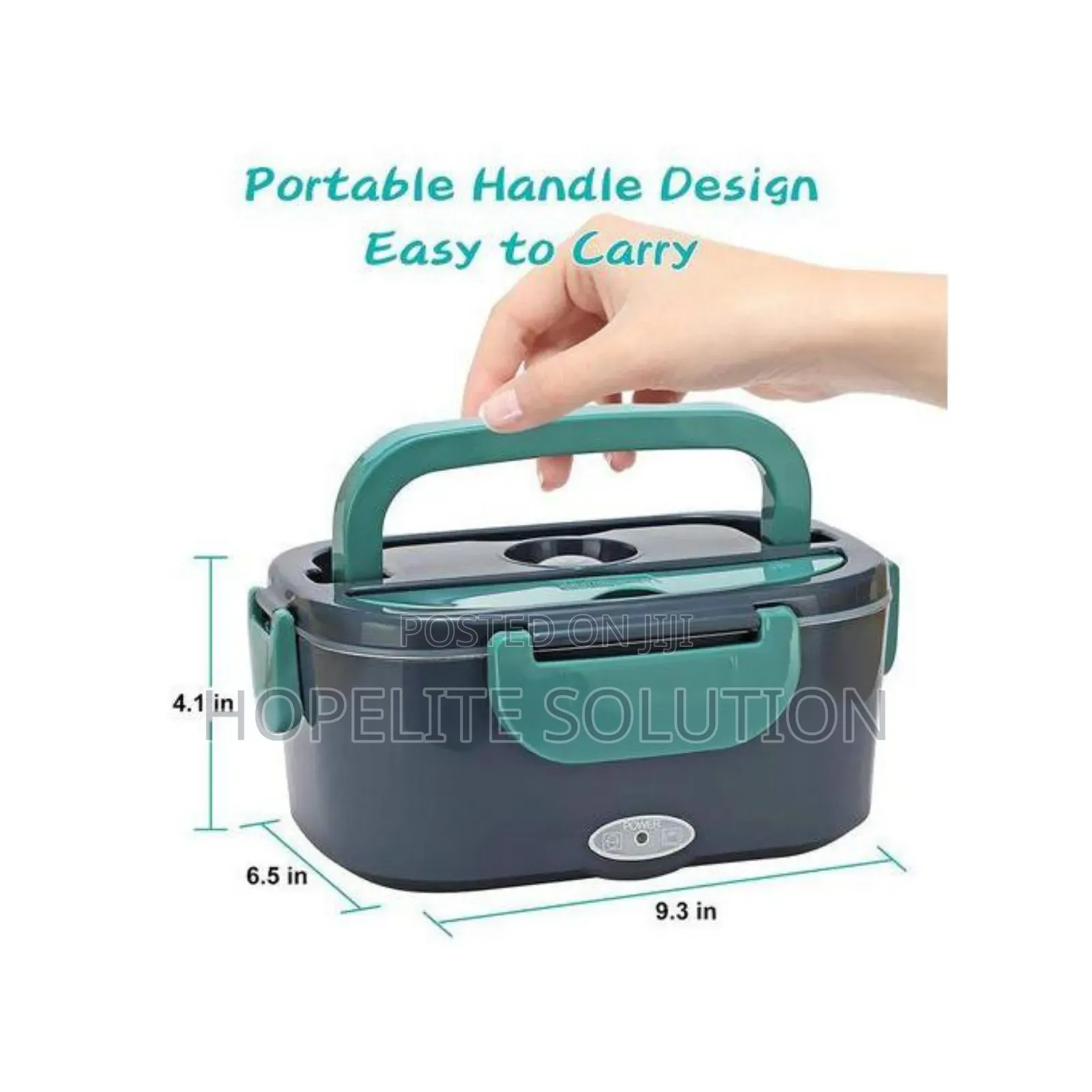 Electric Lunch Box With Stainless Insert