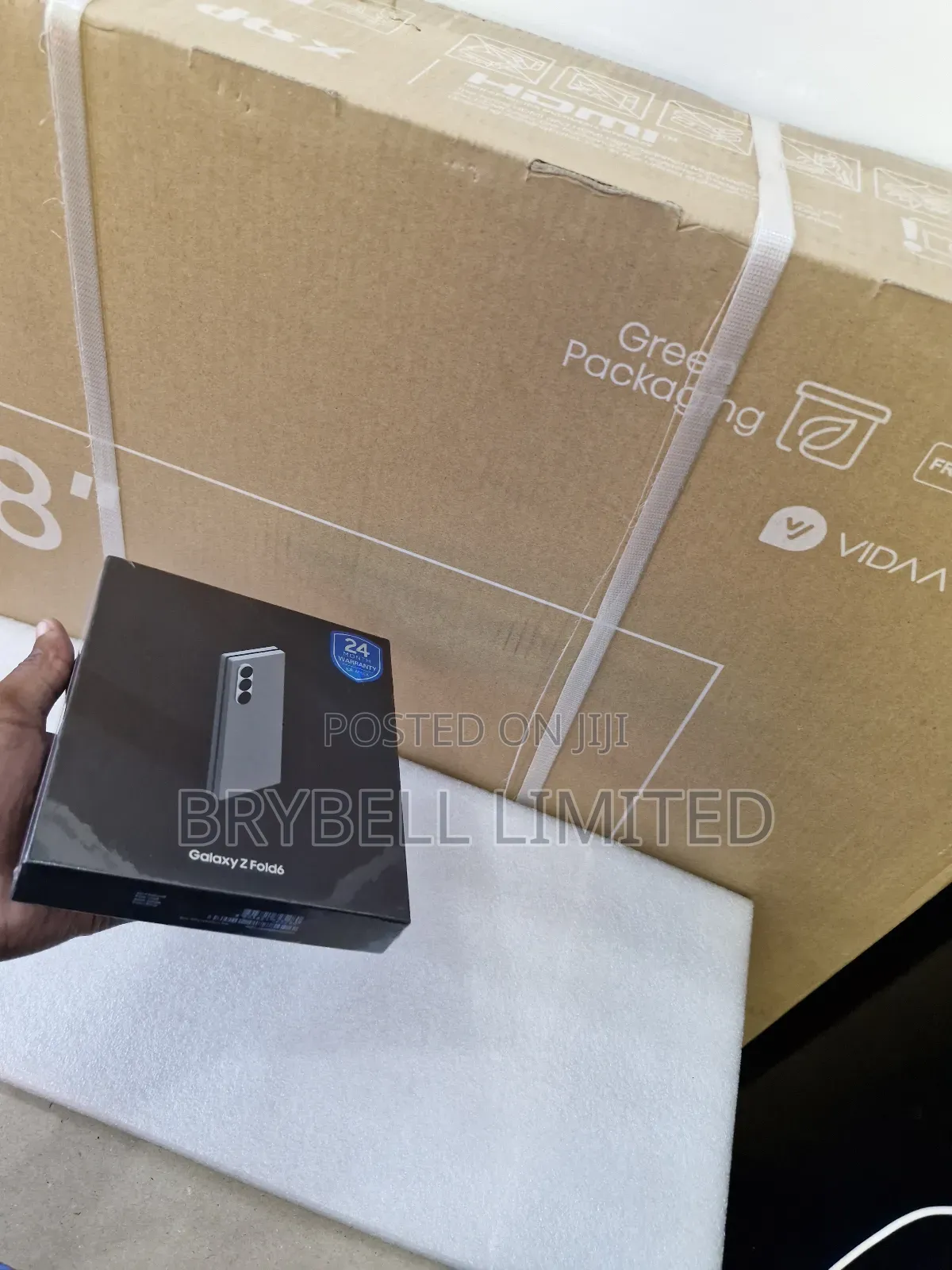 New Samsung Galaxy Z Fold6 256 GB Silver