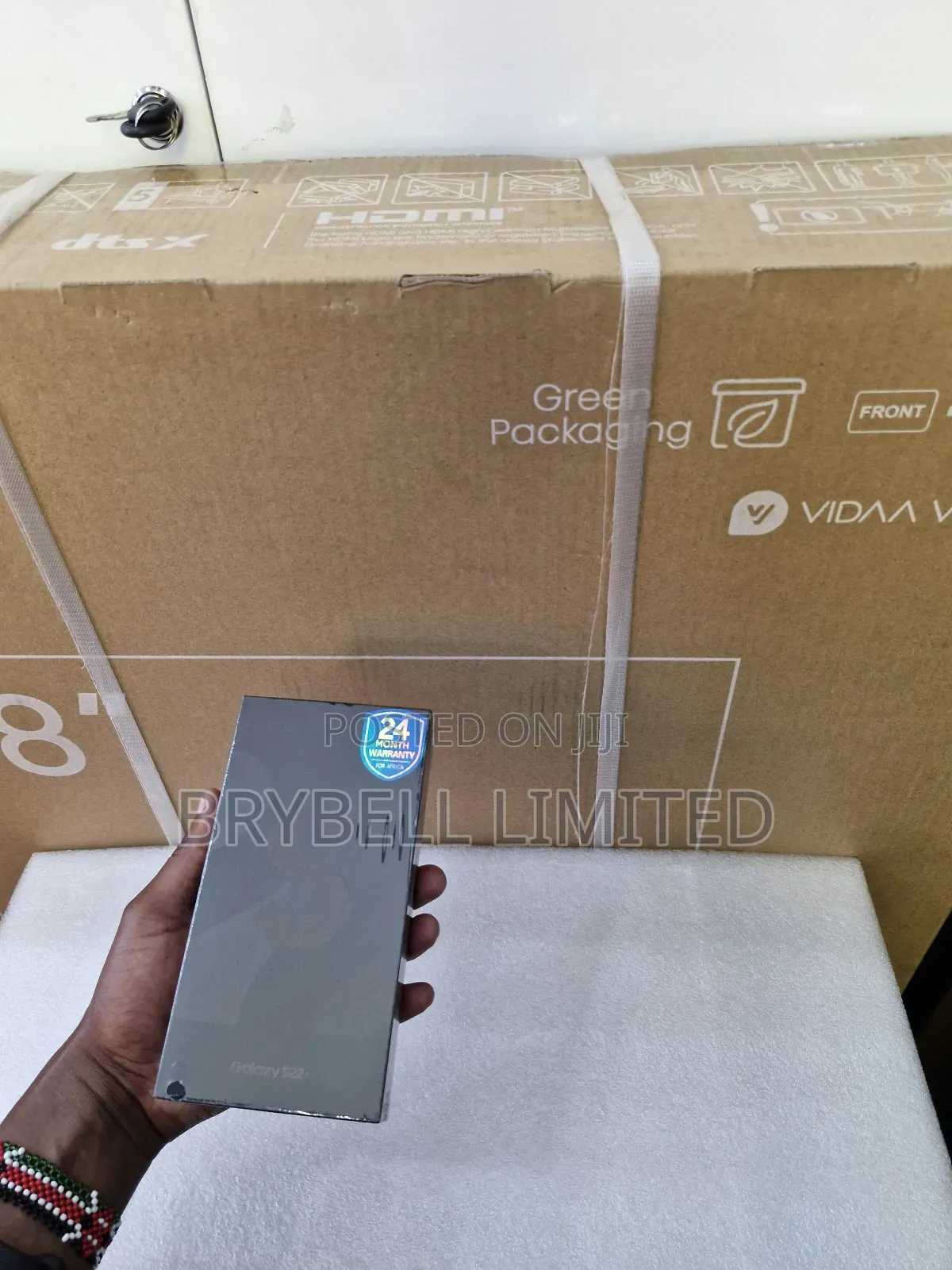 New Samsung Galaxy S22+ 5G 256 GB Black