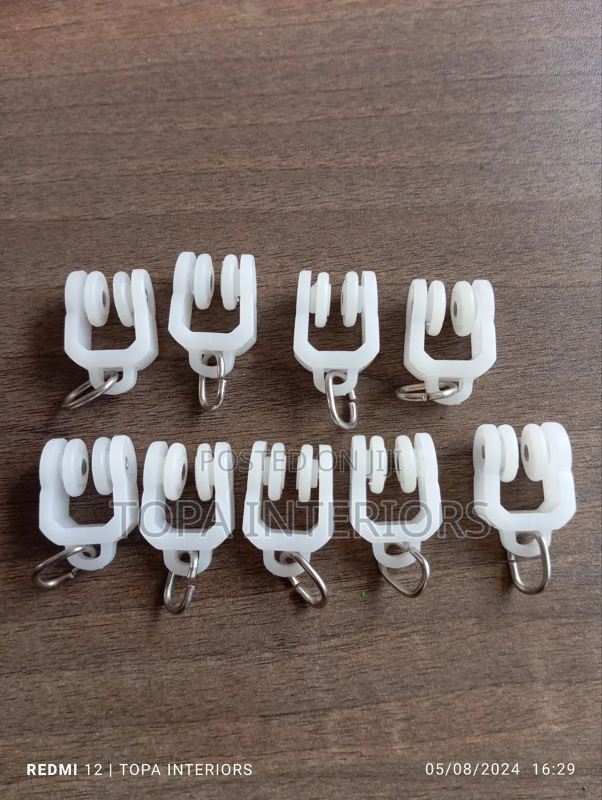 Rail Gliders Drapery Plastic Curtain Runners