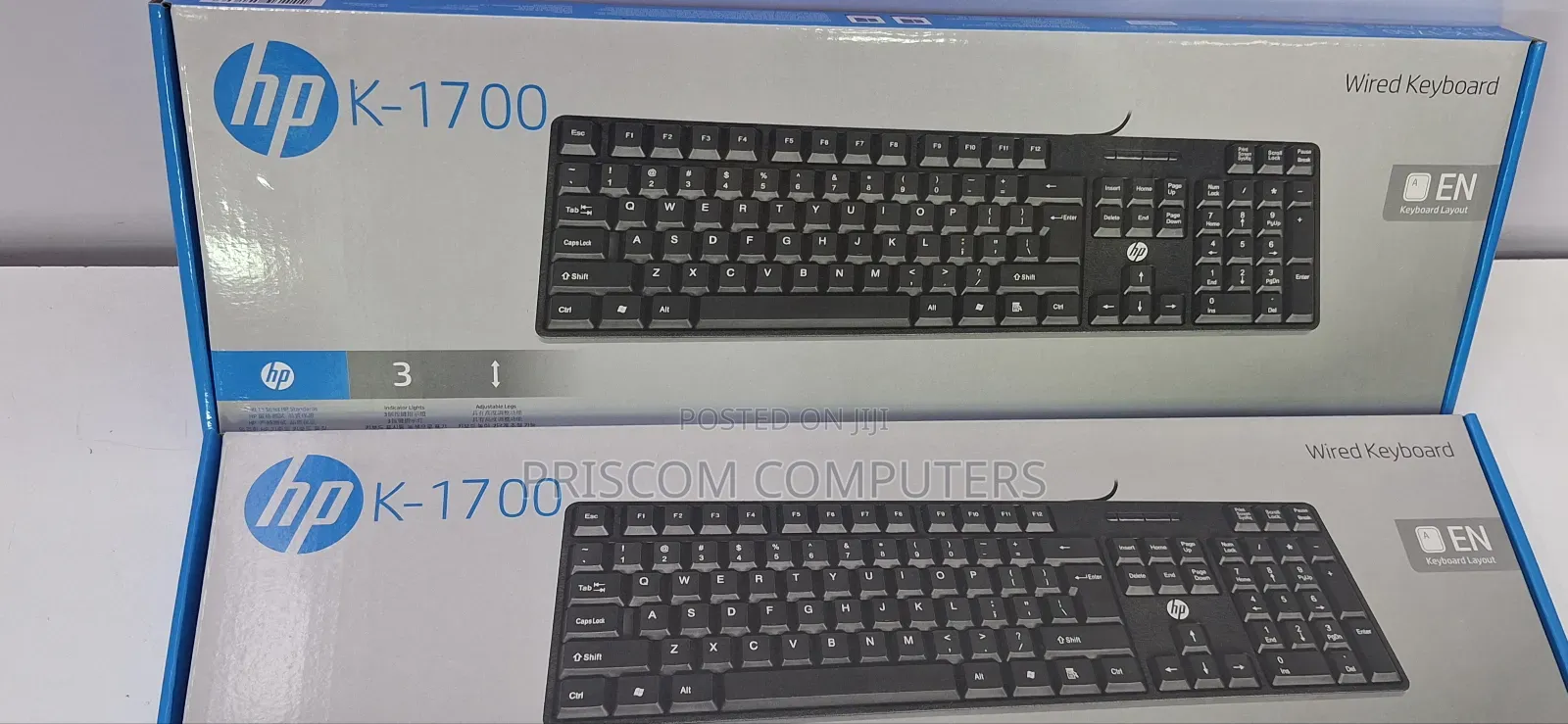 English Layout New Wired Keyboard -Usb Powered