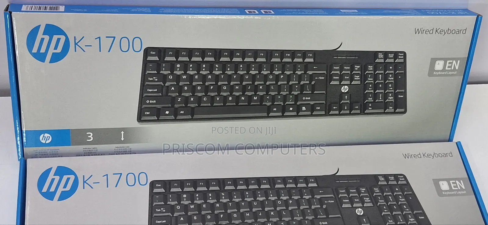 English Layout New Wired Keyboard -Usb Powered