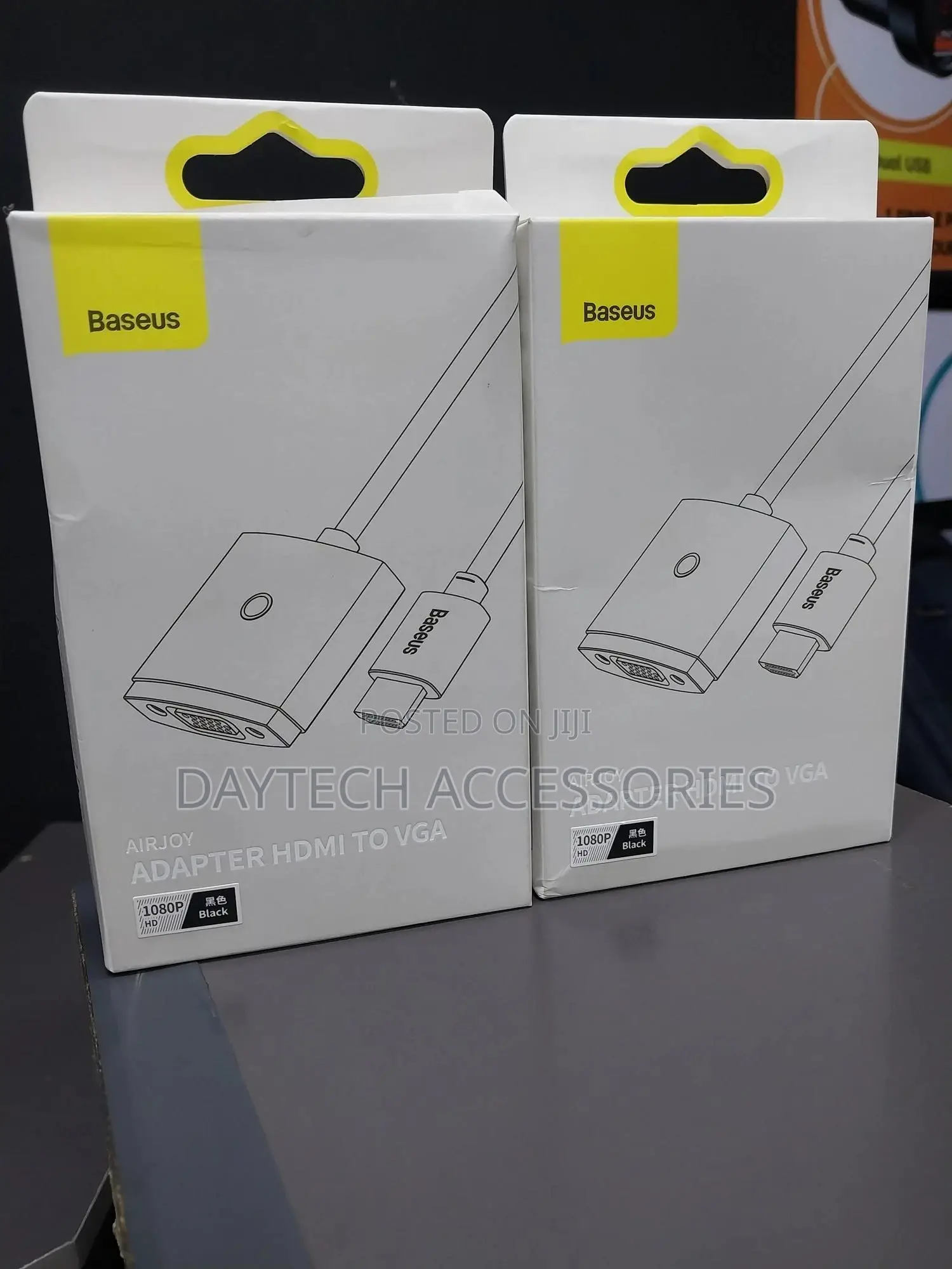 Baseus Lite Series Hdmi to Vga Adapter 3.5 Mm Aux Port