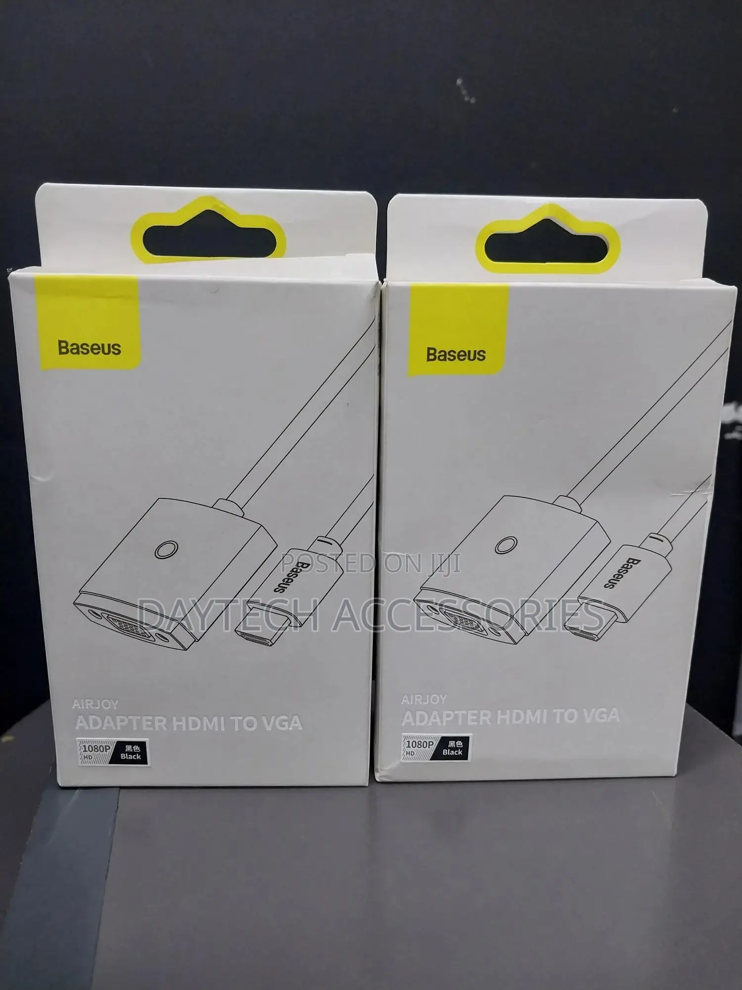 Baseus Lite Series Hdmi to Vga Adapter 3.5 Mm Aux Port