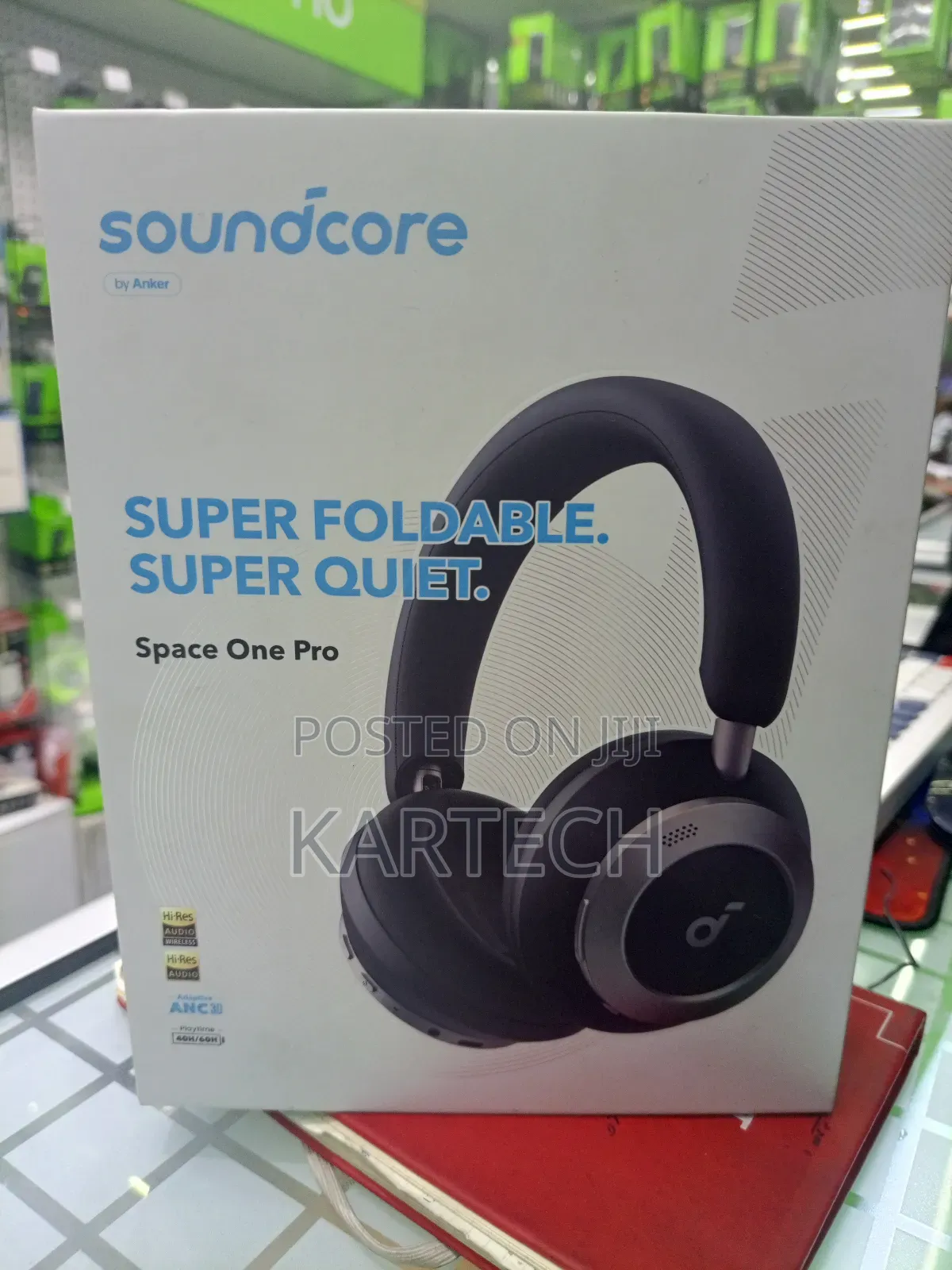 Soundcore Space One Pro Super Quite Adaptive Anc Headphones