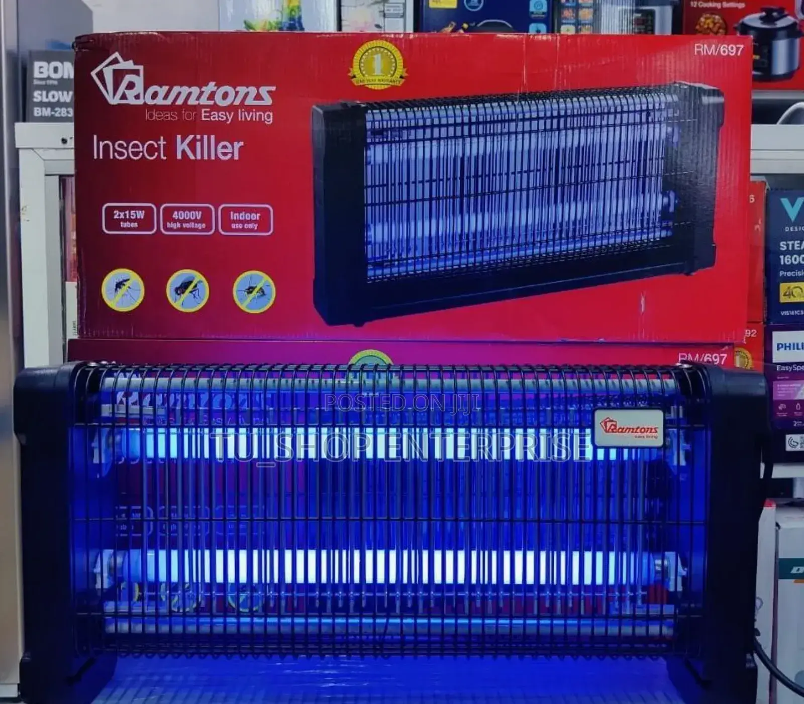 Room Heater*Ramtons Insect Killer 2x15w Rm697