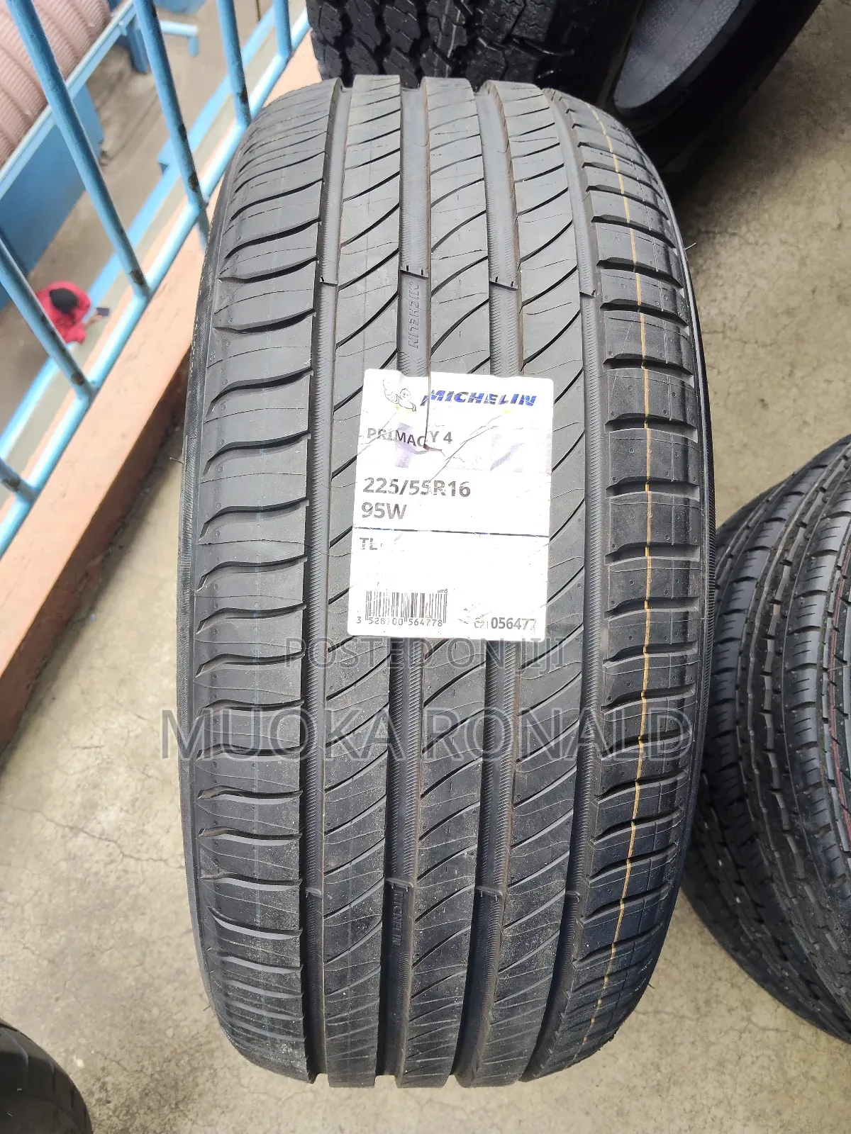 225/55r16 Michelin Tyre (Primacy 4