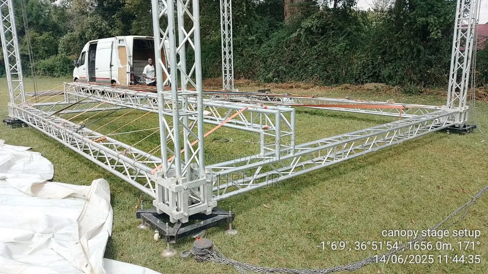 Canopy Stage for Hire for Your Outdoor Events Available