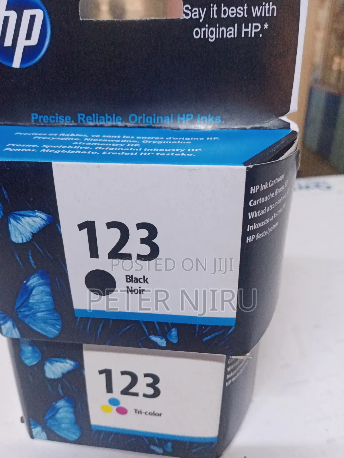 Hp 123 Tri-Color Original Ink Cartridge