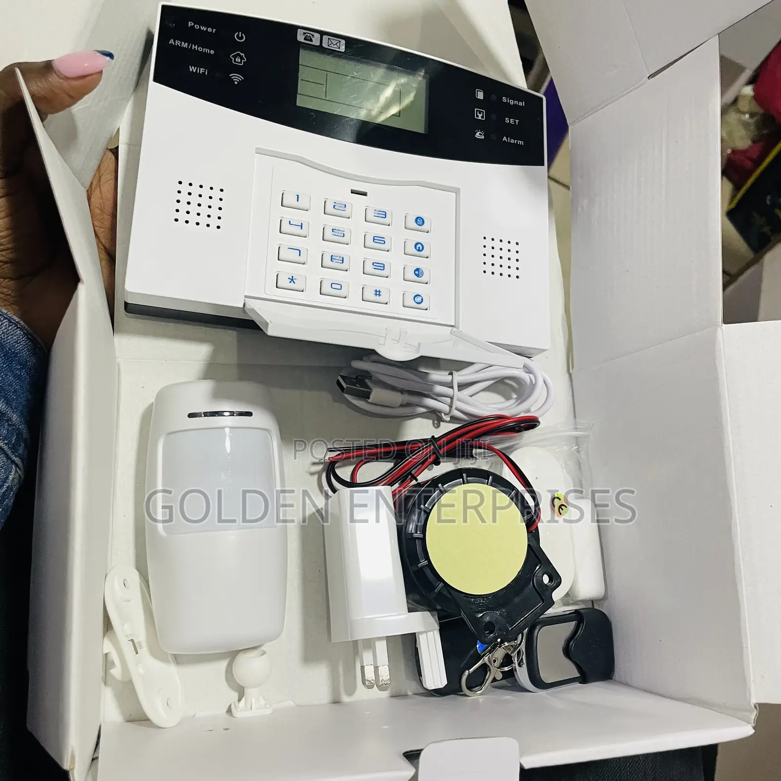 Anti Theft Home, Office, Shop Alarm Security System, Wifi