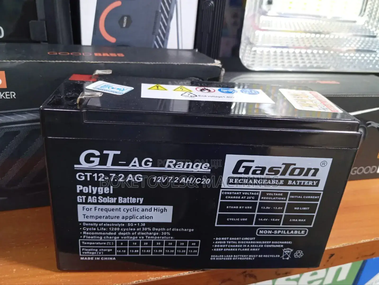 Gaston 12v 7ah Ups Battery