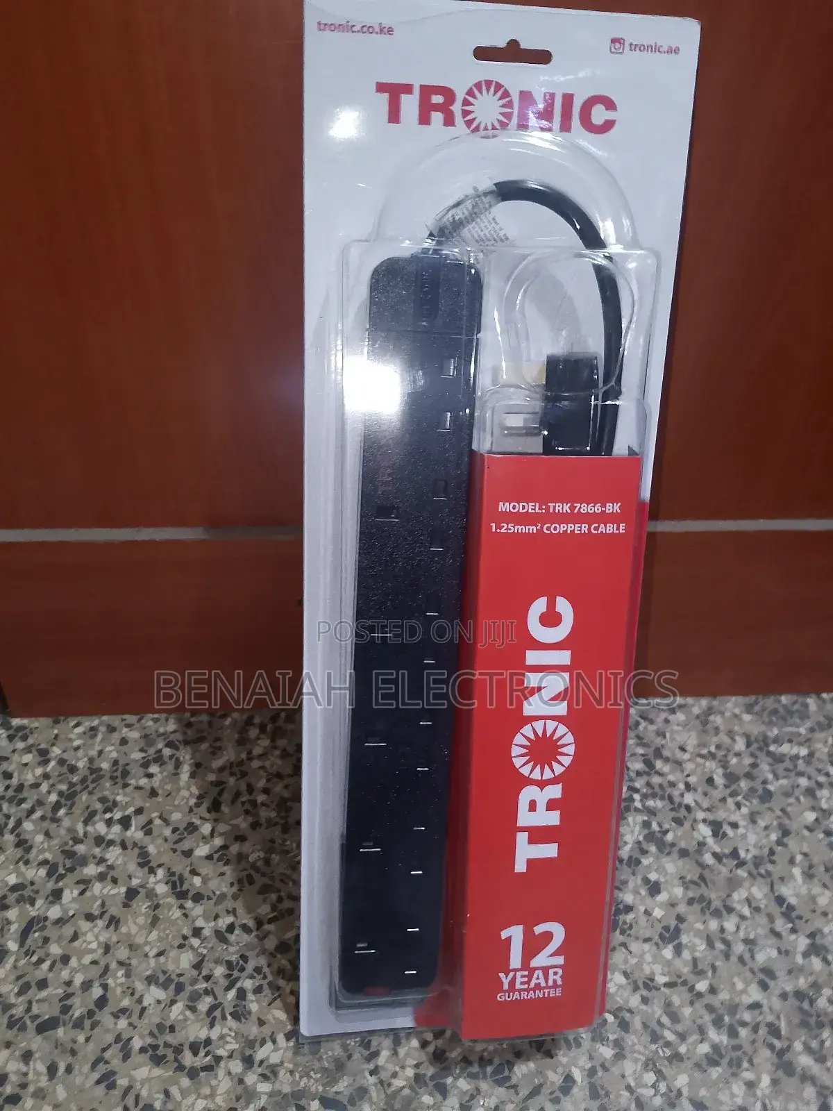Tronic Extension Cable TRK 7866 (Black)