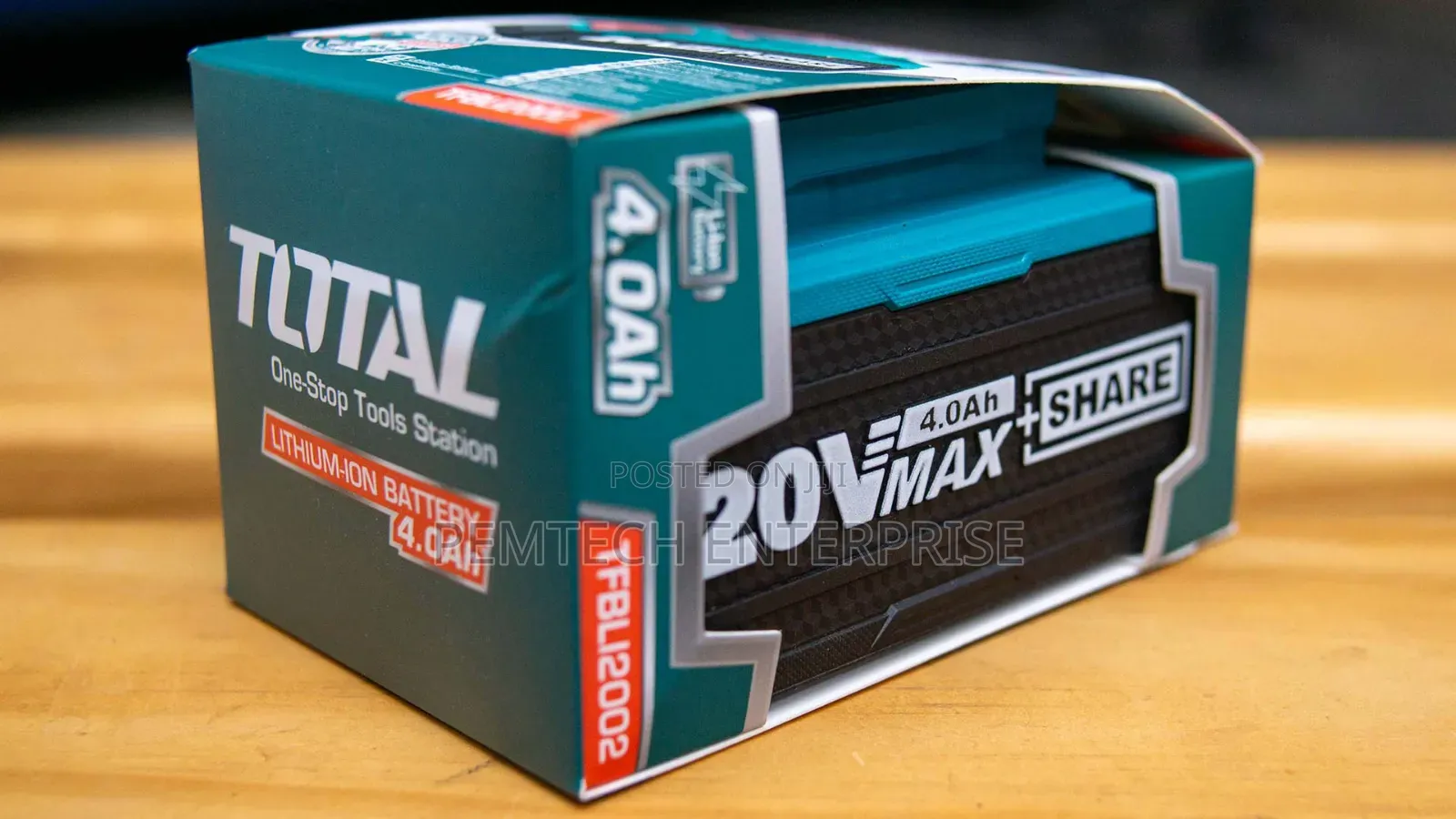 Total Lithiumion Battery 20v 4 Amp Total