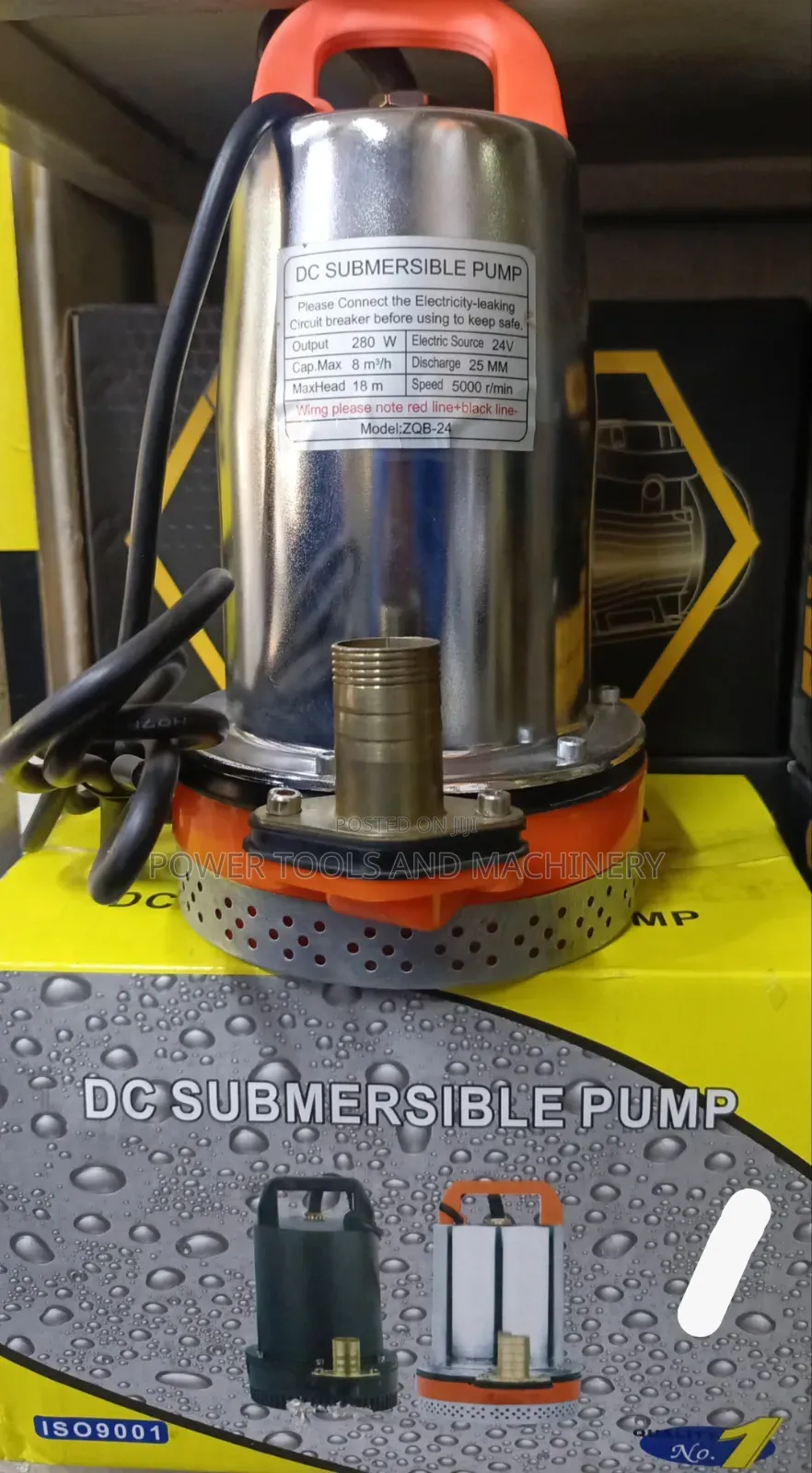 Dc Water Pump 280watts 18mtrs Max Height