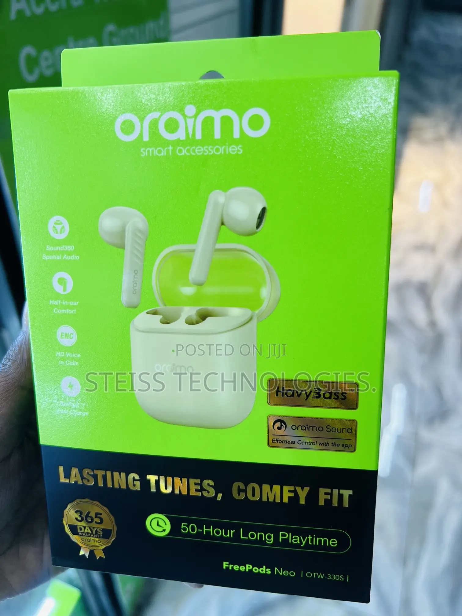Oraimo White Freepods Neo