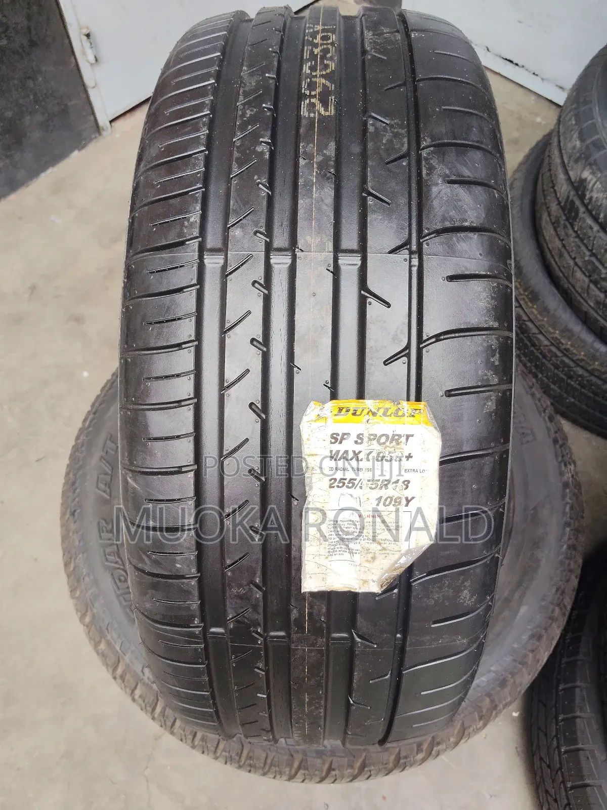255/55r18 Dunlop Tyre Made in Japan