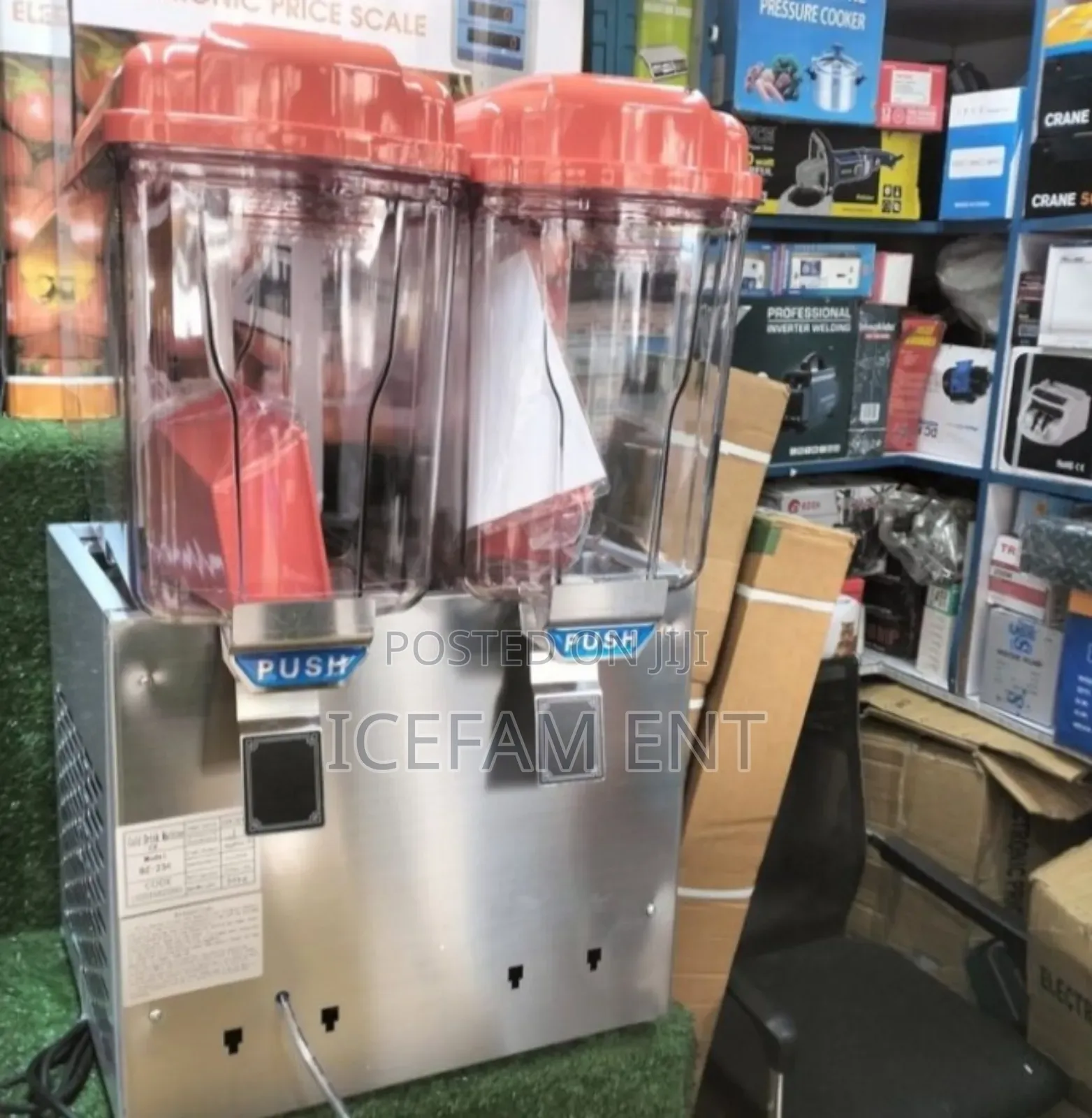 2 Colm Juice Dispenser With Cooling System