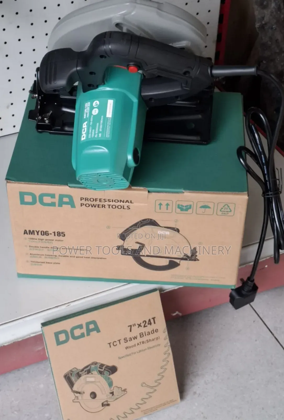 1500watts Dca 7" Circular Saw With Blade
