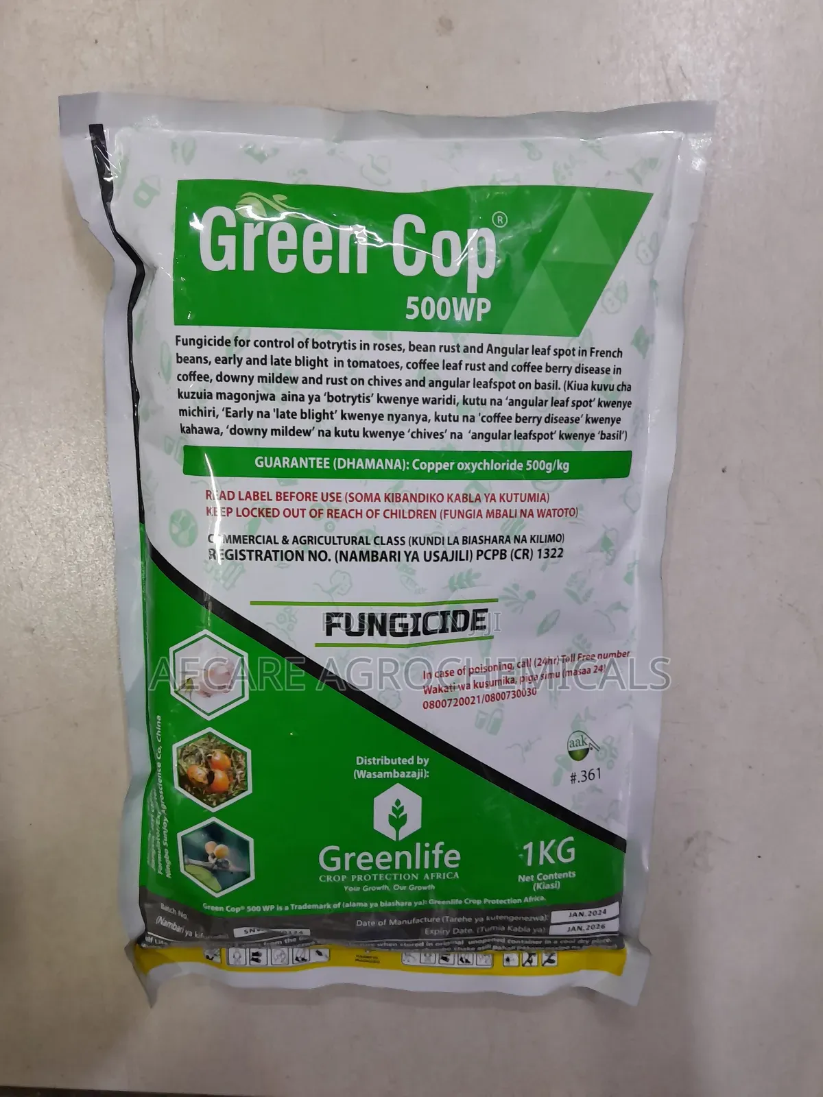 Green Cop 500wp Fungicide 1kg