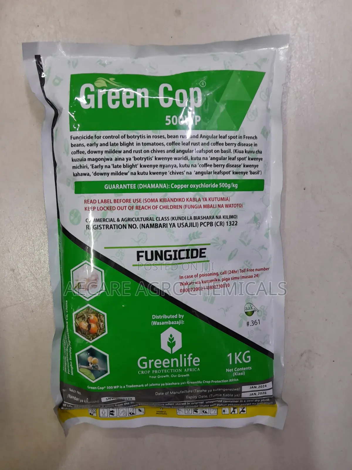 Green Cop 500wp Fungicide 1kg
