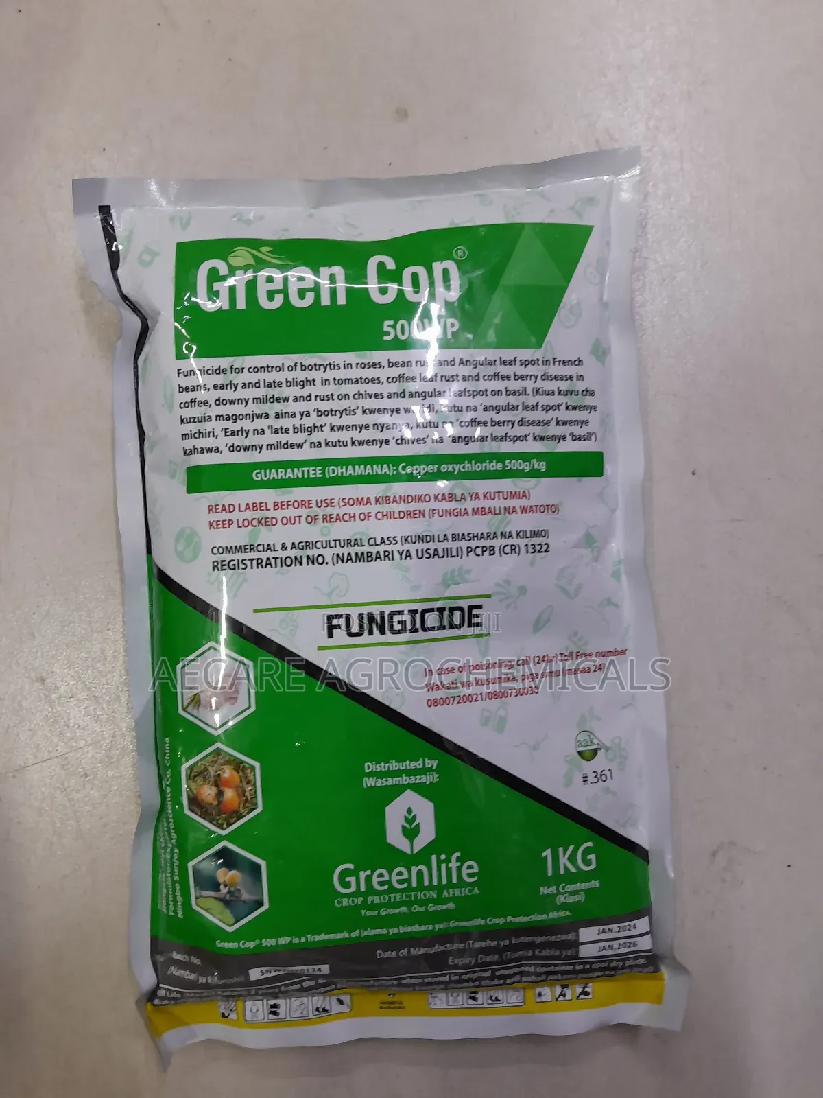 Green Cop 500wp Fungicide 1kg