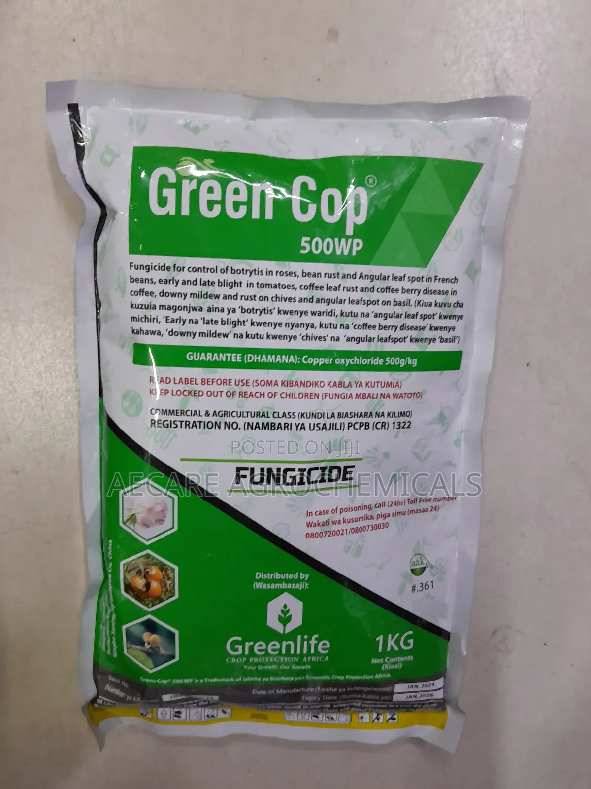 Green Cop 500wp Fungicide 1kg