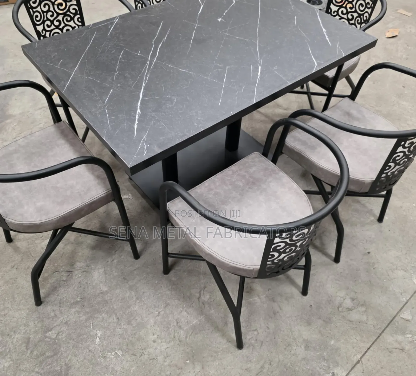 Commercial Restaurant Table With Heavy-Duty Legs Stand.