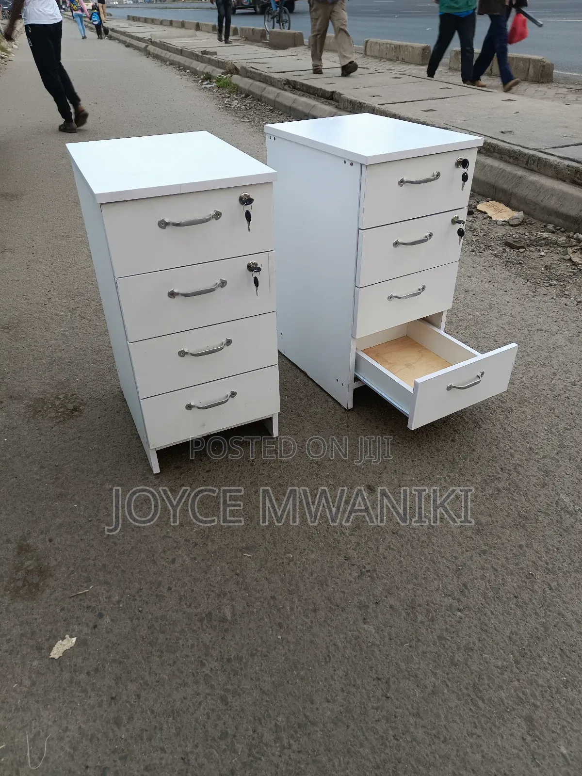 Salon Storage Cabinet 