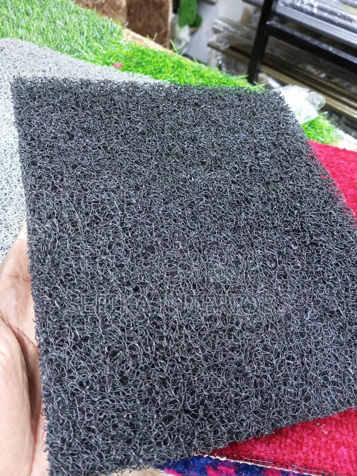 Black Spaghetti Environmental Friendly Anti Slippery Mats