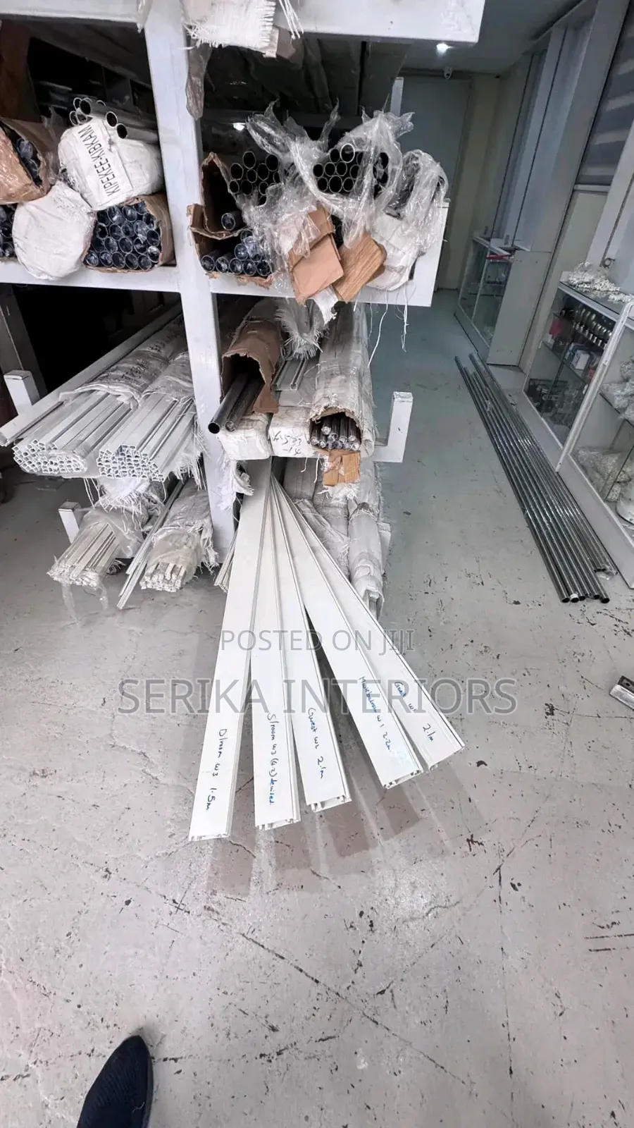 Double Aluminum Curtain Rods Environmental Friendly