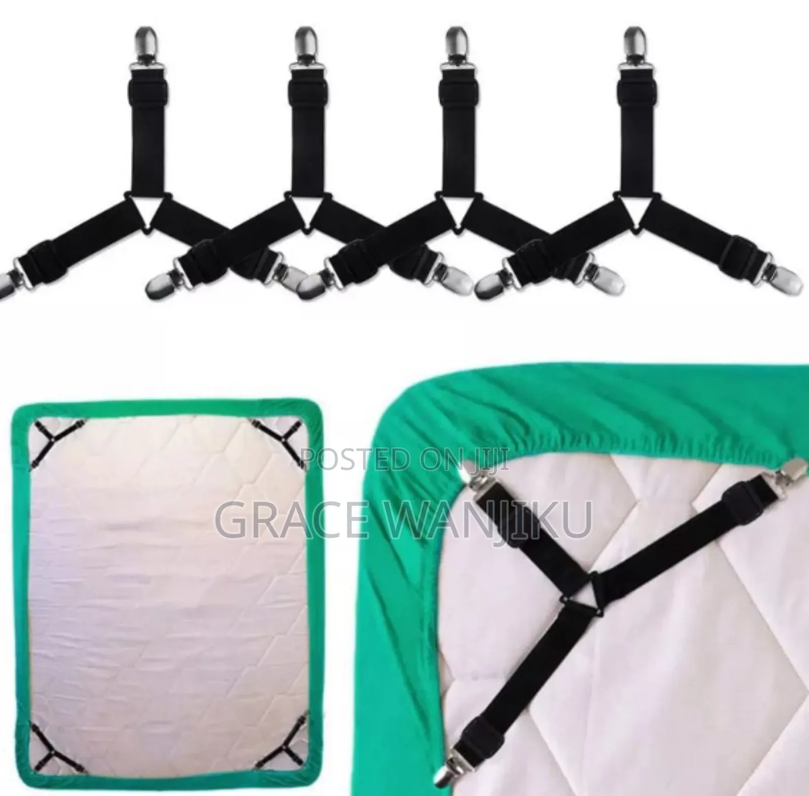 4 Piece Bedding Clippers