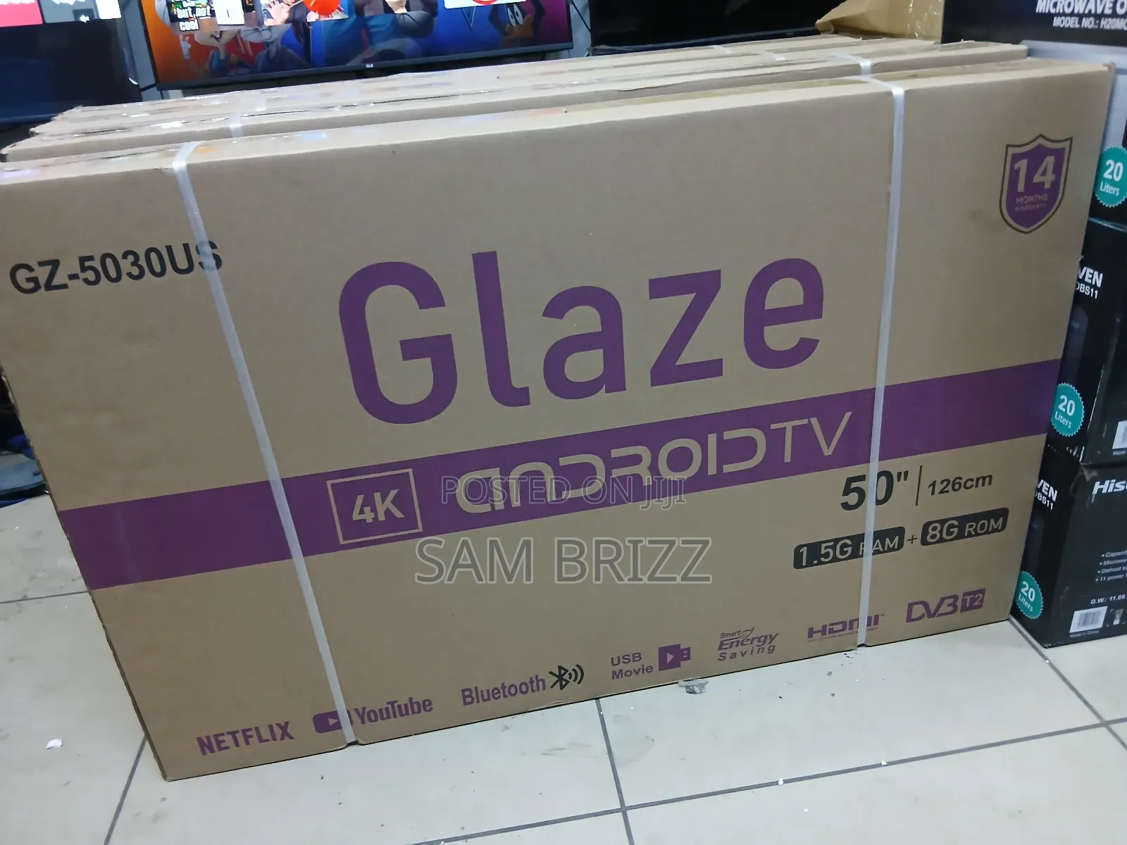 Glaze 50" Tv