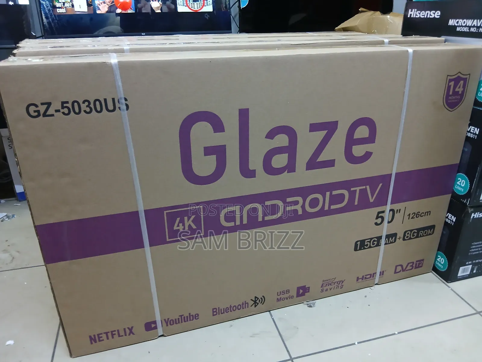 Glaze 50" Tv