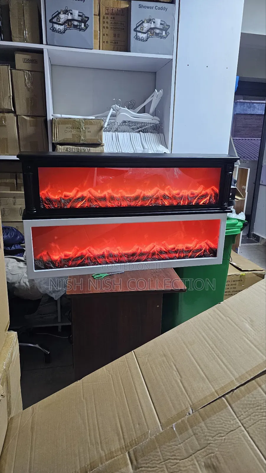 Led Modern Electric Simulated Fireplaces Flame Lamp