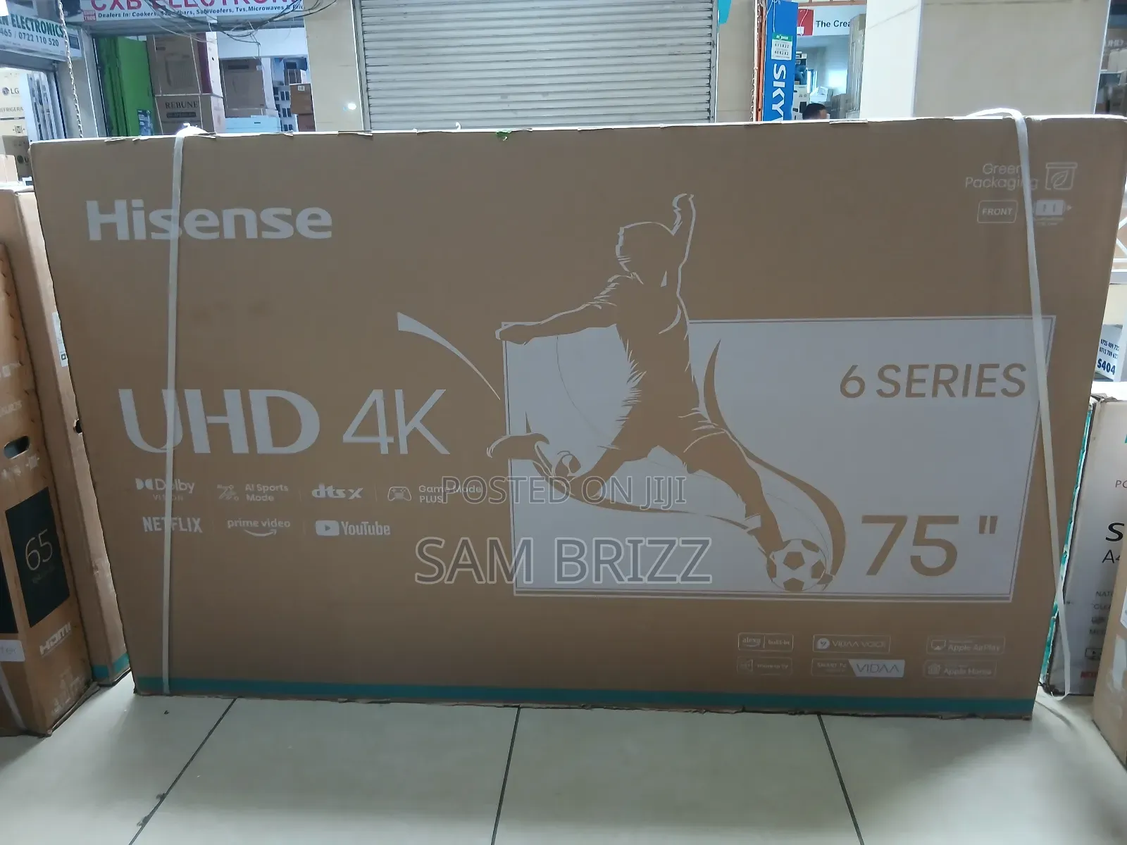 Hisense 75" A62ns