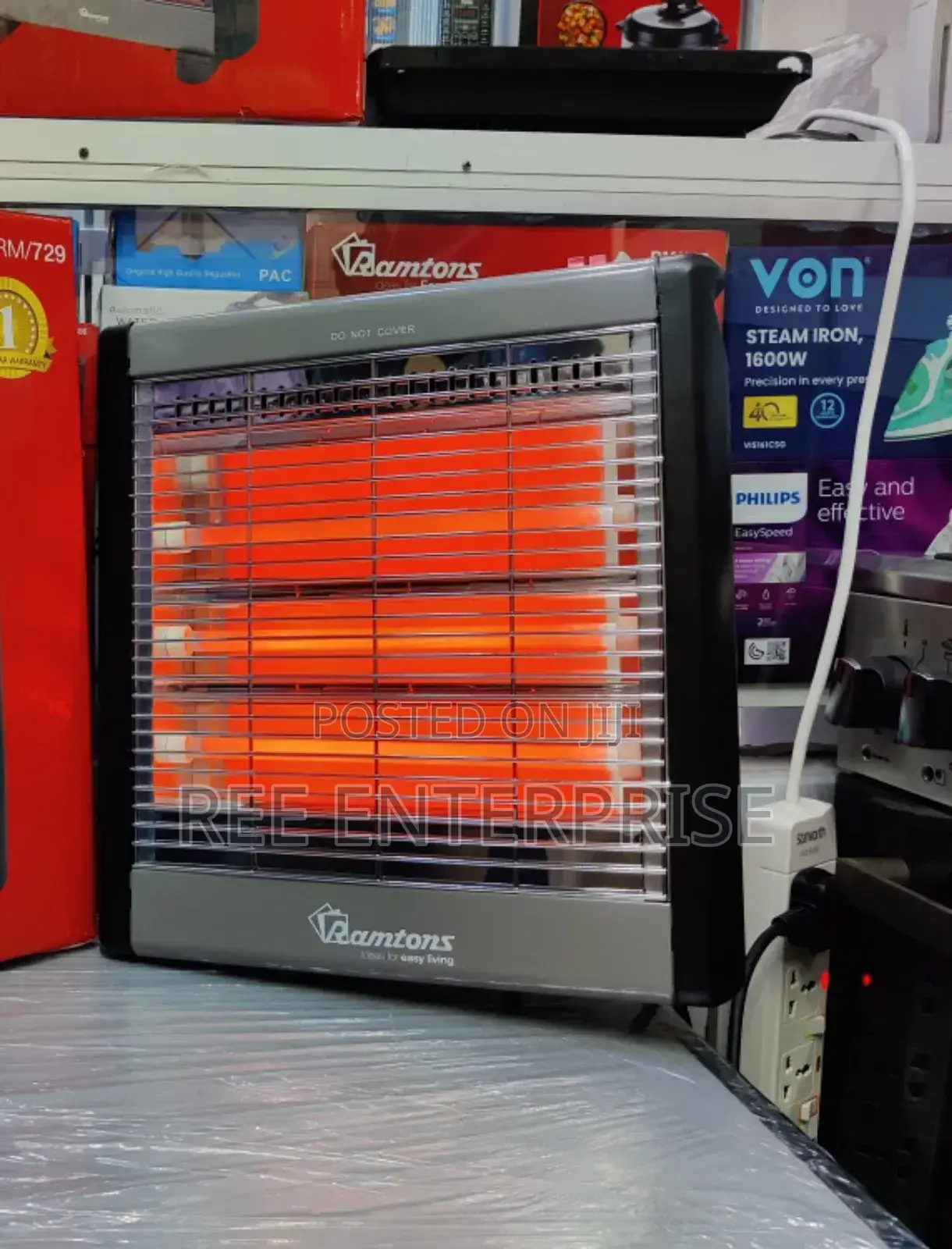 Brand New Ramtons Quartz Heater Rm729