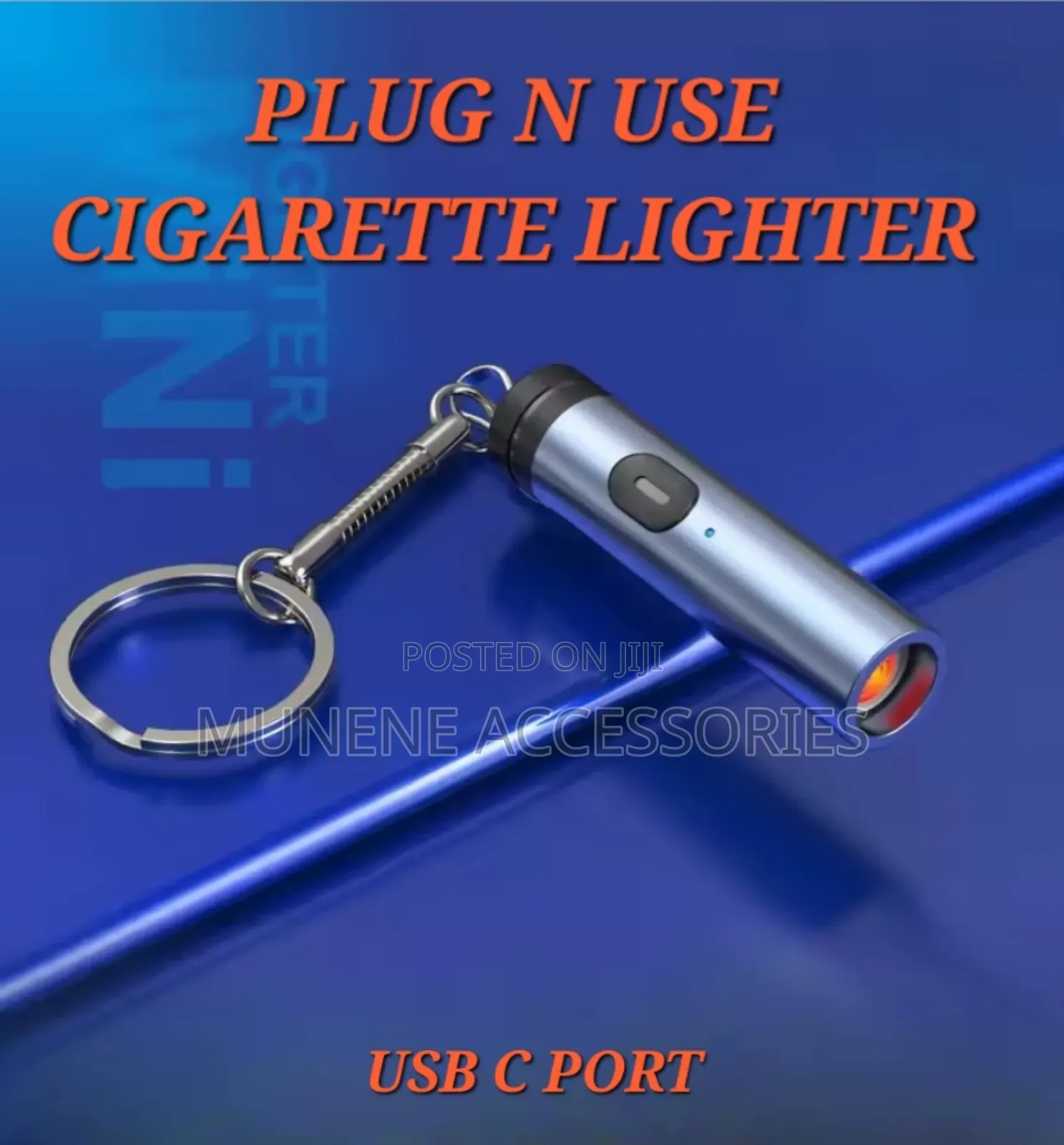 Cigarette Lighter Usb-C Igniter Fast Heating Point Plug Use