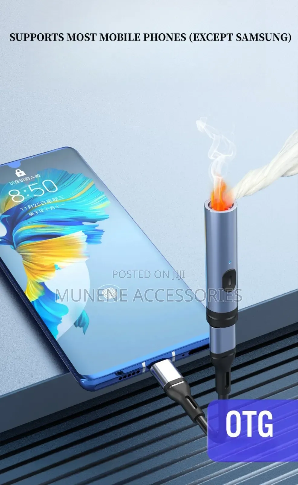 Cigarette Lighter Usb-C Igniter Fast Heating Point Plug Use