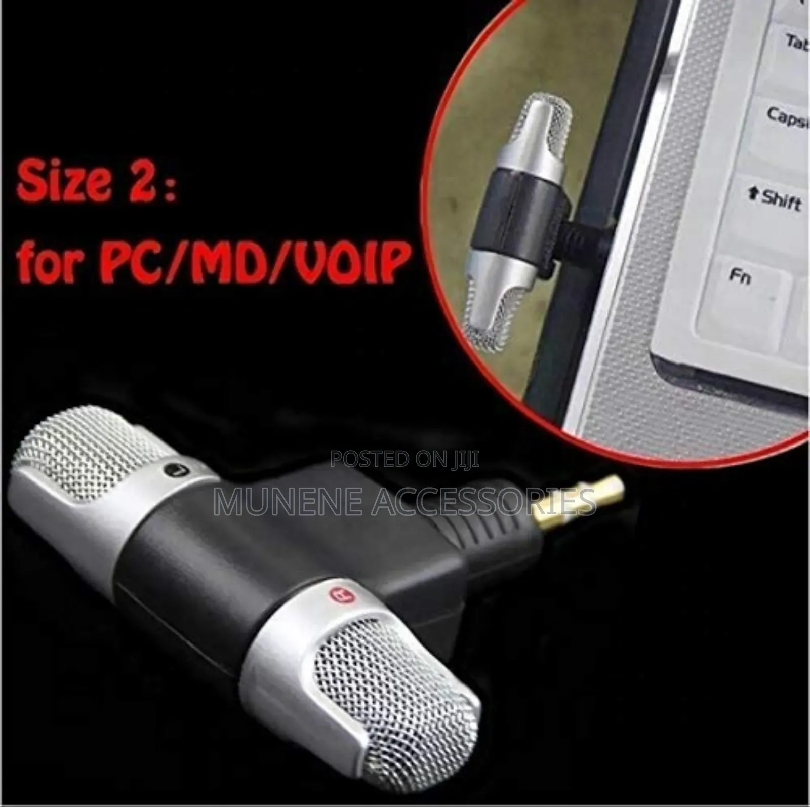 3.5mm Wireless Mini Mic Voice Amplifier for Cameras Phones