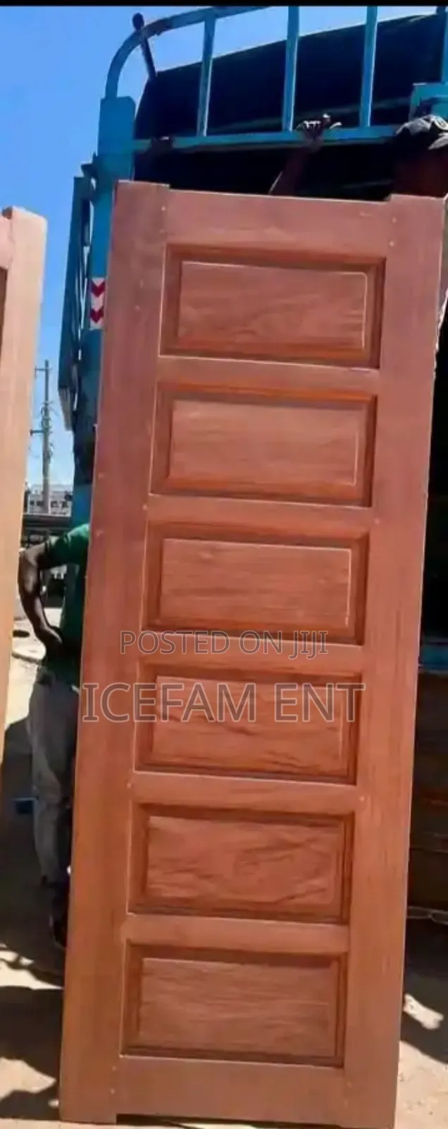 Mahogany Hardwood Panel Door/6panel Mahogany Door