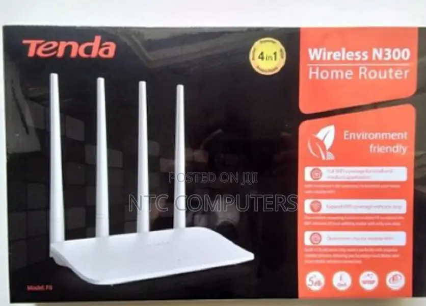 Tenda F6 Wireless N300 Easy Setup Router