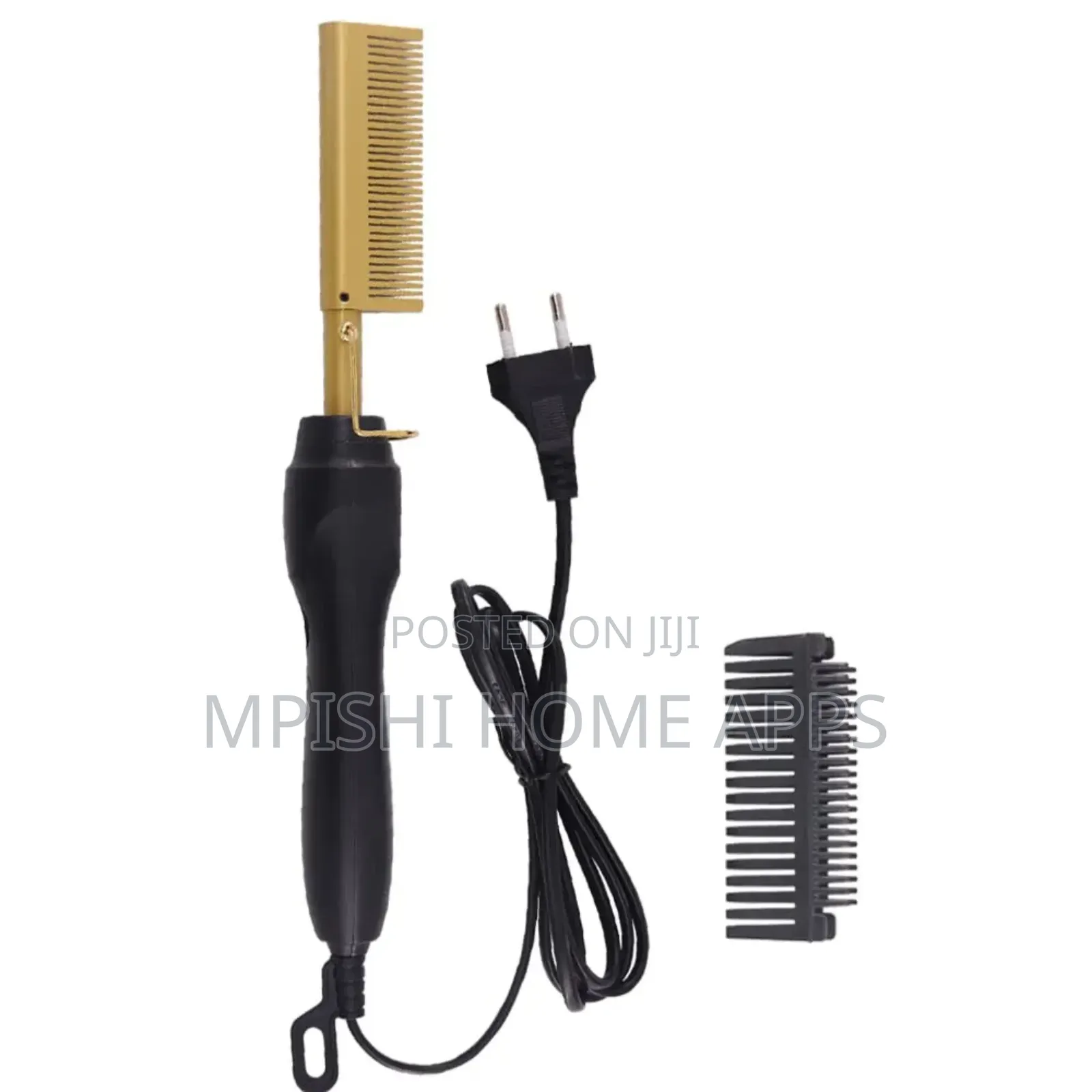 Golden Comb Electric Heat Hair Straightener
